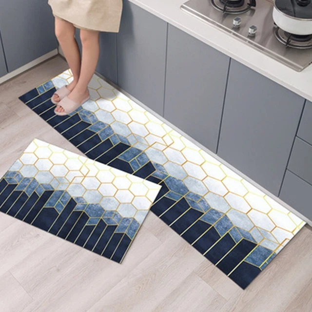 Home Carpet Not - Slip On Home Floor Carpet Waterproof Kitchen Door Mat