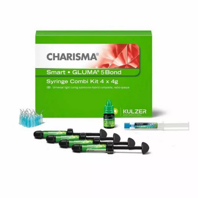 Heraeus Kulzer Charisma Smart Nano Composite Restaurationsset 4 Syrs + 1 Bond ||