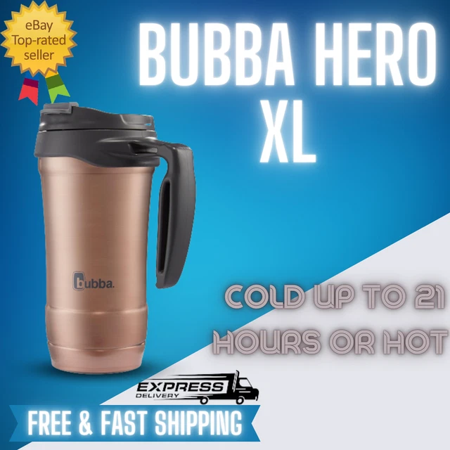 Bubba Insulated Travel Mug Hot Cold Coffee Tumbler Stainless Steel with Handle