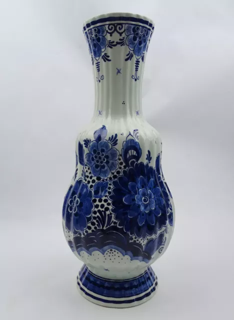 Koninklijke Goedewaagen Vase H 38 cm blauw Delft Holland Handwerk No. 1924/38