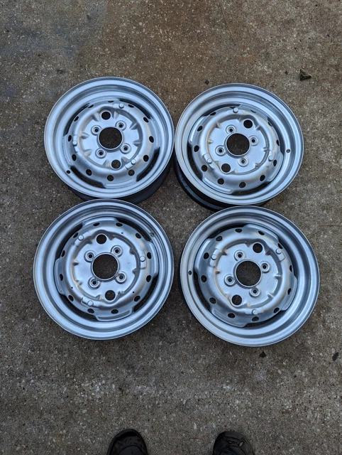 Ah Sprite Bugeye Mg Midget Set Of 4 Wheels 13 Inch