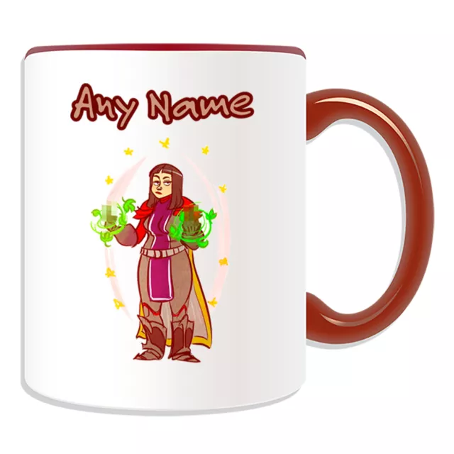 Personalised Gift Dwarf Priest Mug Money Box Cup World Warcraft WOW Alliance RPG