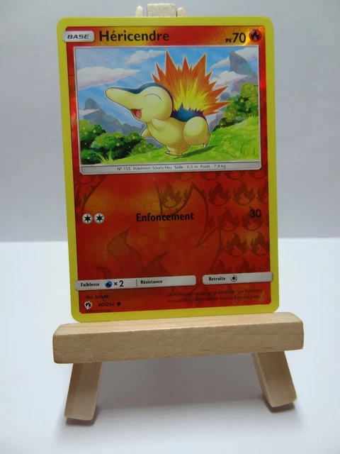 Pokemon ""Hericendon"" Card REVERSE 40/214 - Lost Thunder - SL8 - NEW - FR
