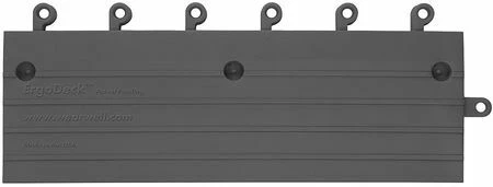 WEARWELL 560.78X6X18BK Ramp Edge 7/8" Thick, PVC