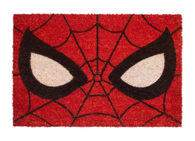 Official Marvel Spider-Man Door Mat - 15.7 x 23.6 inches / 40 x 60 cm - Coconut