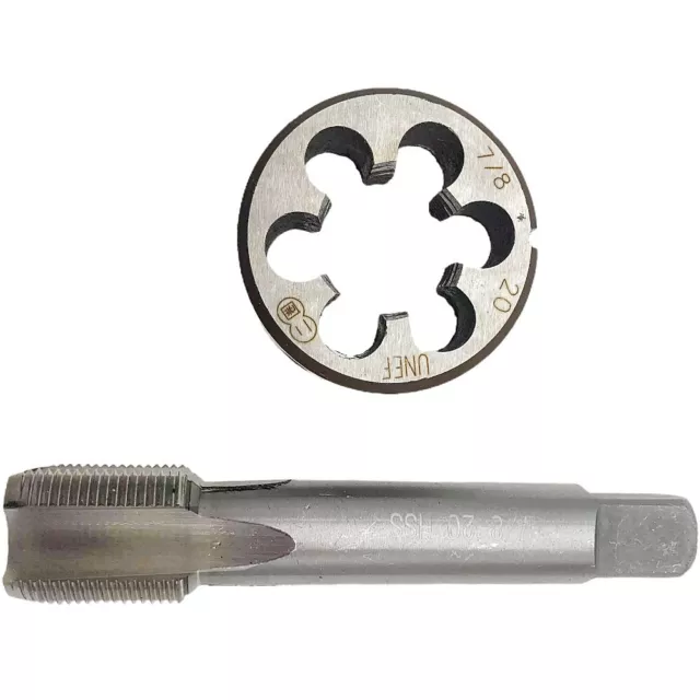 NEW 7/8-20 UNEF Tap & 7/8-20 UNEF Die Right Hand HSS High Speed Steel