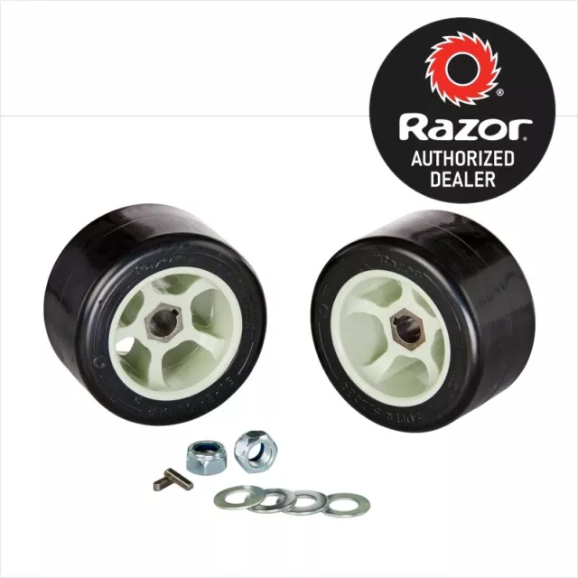 Razor W25143400948 Rear Wheels Set of 2 for Ground Force Drifter Genuine OEM