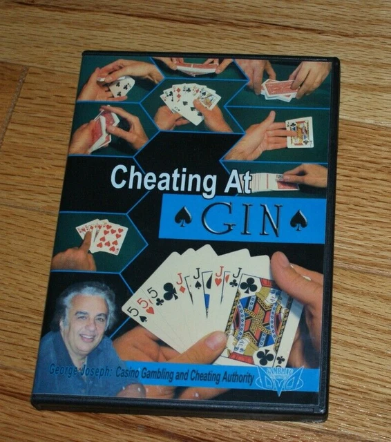 Cheating at Gin DVD (Geo. Joseph) -- card sleight expose   --TMGS DVD blowout!