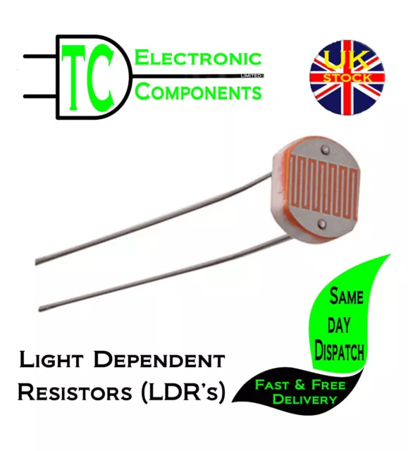 Kits de résistances dépendantes de la lumière GL5506 GL5516 GL5528 GL5537 GL5539 GL5549 3