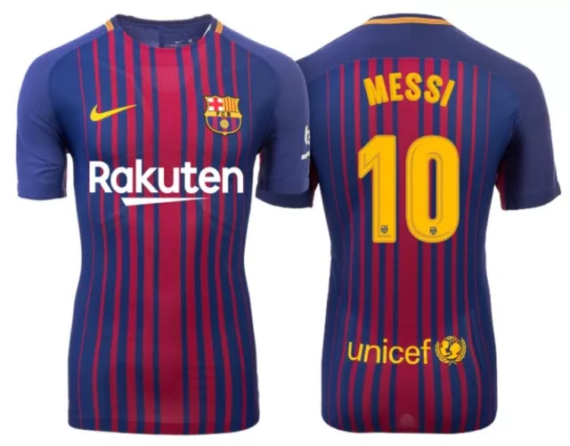 Trikot Nike FC Barcelona 2017-2018 Home La Liga - Messi 10 I Heim Barca