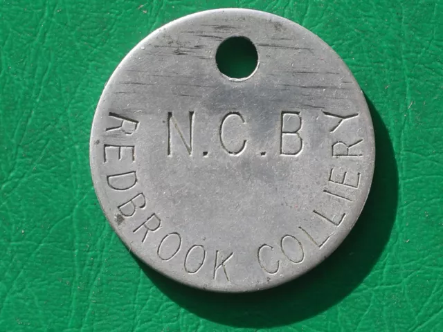 Redbrook (Dodworth) colliery S. Yorks NCB pit check miners mining token tally