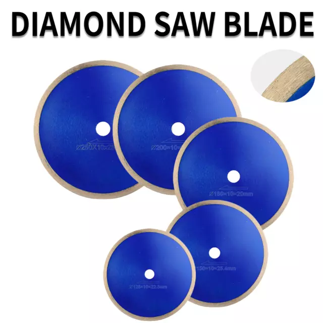 105-350mm Diamond Cutting Blade Disc Porcelain Tile Marble Grinder Cutting Wheel