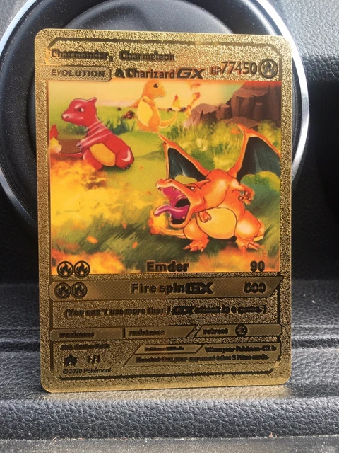 Jeu De 55 Cartes Pokémon Dorées - Édition Spéciale Or, Livraison Incluse