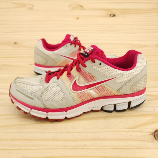 Nike Air Zoom Pegasus 28 Women's Running Shoes Sz 11 Gray Pink Sneakers Athletic