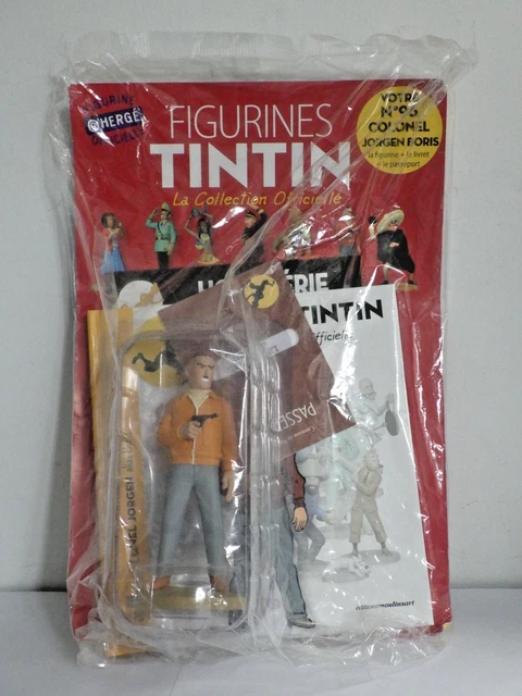 FIGURINE TINTIN COLLECTION officielle n° 96 Le colonel Jorgen Boris ...