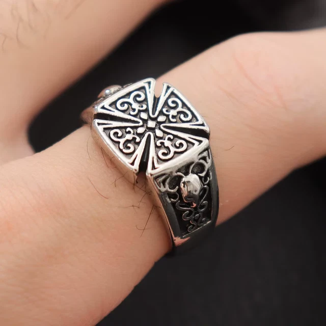 Bague réglable Tibet avec grande pierre en cabochon - Boutique Nirvana