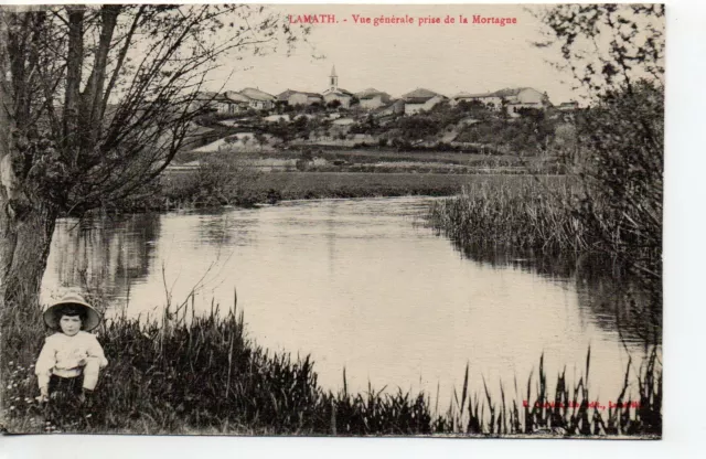 LAMATH - Meurthe et Moselle - CPA 54 - Vue generale prise de la Mortagne