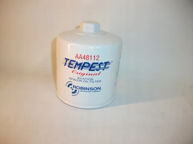 Oil filter TEMPEST Robinson Helicopter AA48112 / #G P0RS 8735