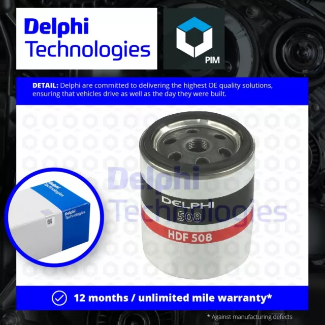Fuel Filter fits VOLVO S40 Mk1 1.9D 95 to 00 Delphi 30871436 3474010 34740100