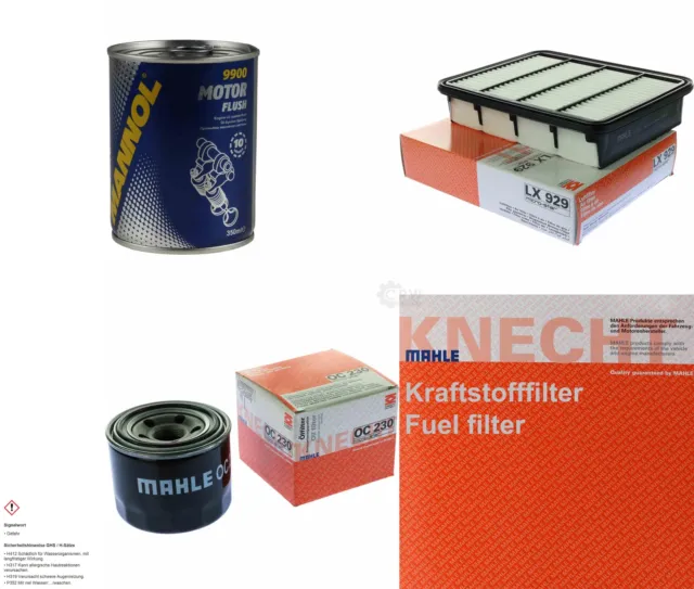 MAHLE / KNECHT Set d'inspection Ensemble de Filtres SCT Lavage moteur 11609180