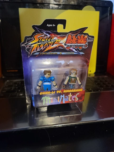 Street Fighter X Tekken MiniMates Series 2 CHUN-LI & HWOARANG Figure