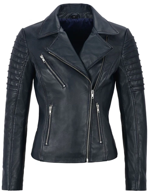 Veste Matelassée Femme Captain Corsaire Bleu Marine - Taille 14, Doublure Polaire, Occasion Très Bon état