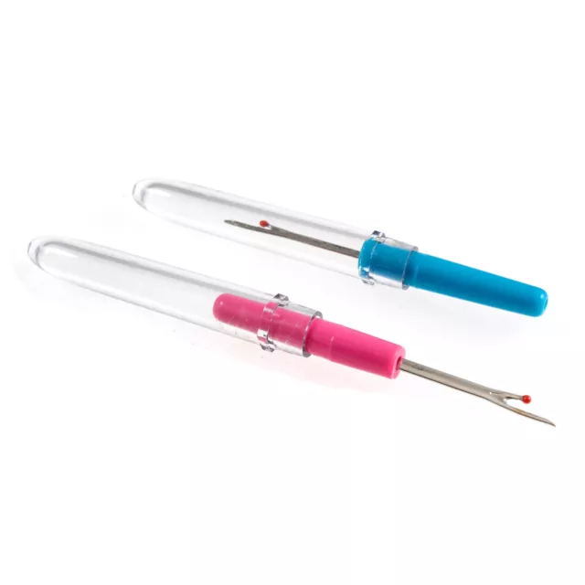 2 x Seam Ripper with safety ball, stitch remover, dressmaking, sewing, crafting