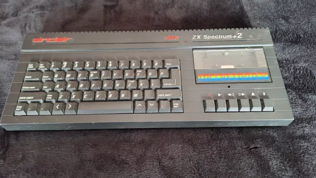 Sinclair ZX Spectrum +2 Unboxed