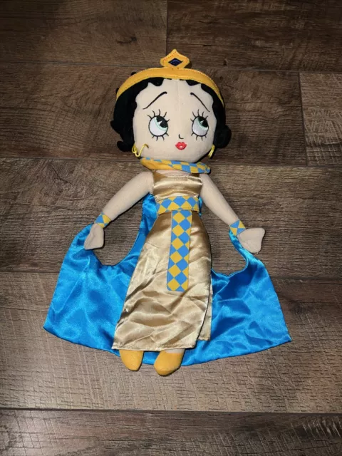 Betty Boop Egypt World Traveler Plush Doll Stuffed NEW 2012 NO TAG Sugar Loaf!