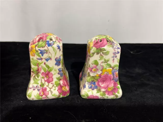 Royal Winton Grimwades Summertime Chintz Salt & Pepper Shakers