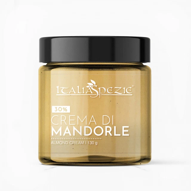 Crema di mandorle 30% - 200 g Italia Spezie  - Italia Spezie®