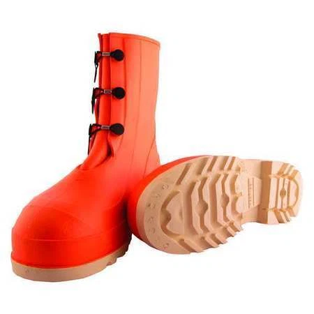 Tingley 82330 Size 11 Men's Steel Rubber Boot, Orange