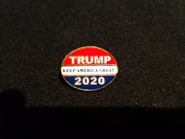 Trump Keep America Great Presidential 2020 Patriotic Lapel Pin