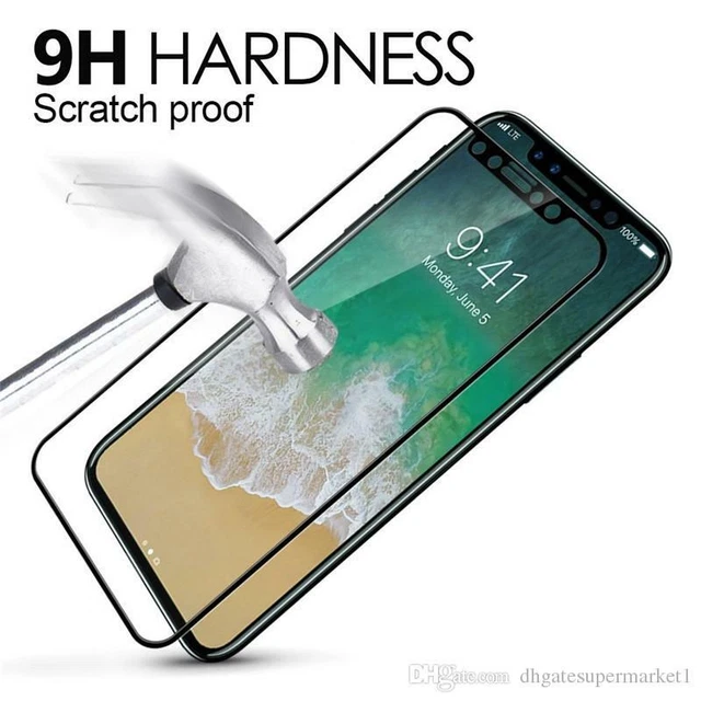 Protection écran Verre Trempé Pour IPhone 5 à 13 / X / XS / XR / SE - Neuf Anti-rayures
