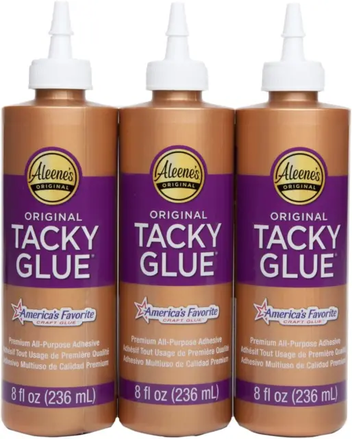 Aleenes Original Tacky Glue, 16 fl oz - 3 Pack, Multi, 48