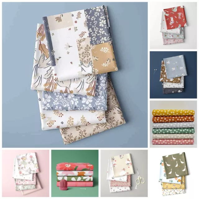 Fat Quarter Bundle - Quilting Cotton Dressmaking Textiles Craft