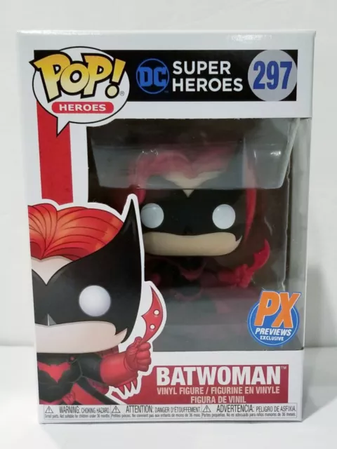 Funko Pop! DC Heroes: #297 Batwoman PX Previews Exclusive Vinyl Figure Vaulted