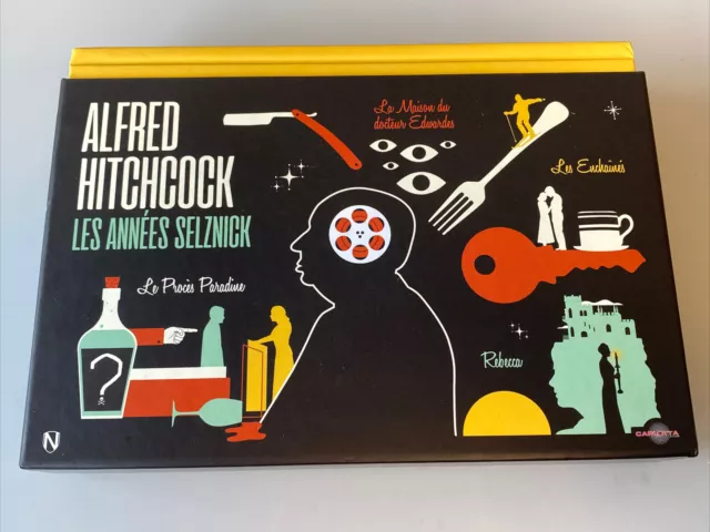 Alfred Hitchcock Les Annees Selznick Coffret 5 Dvd + Livre Collector Carlotta