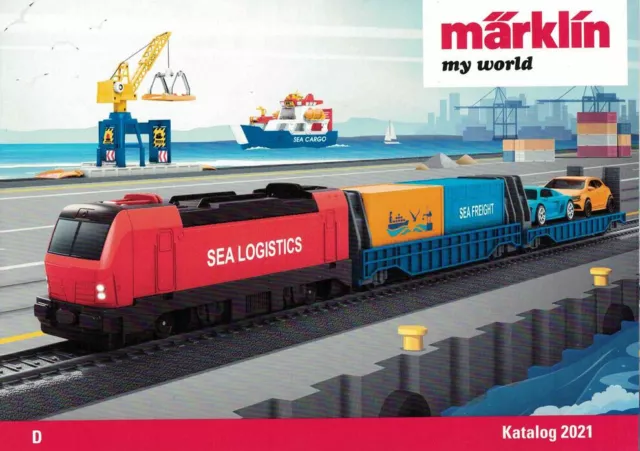 MÄRKLIN my world Katalog Prospekt 2021 D 49 Seiten Spur H0 - NEU