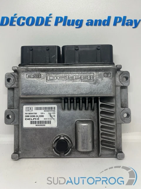 Calculateur Moteur PEUGEOT CITROËN EXPERT JUMPY 2.0 D – DCM3.5 – HW9666912580 – Occasion