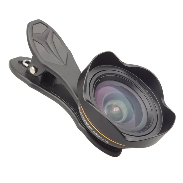 Optic HD 15mm Phone Lens 0.5X 4k Wide Angle Lens Professional Mobile Camera lens