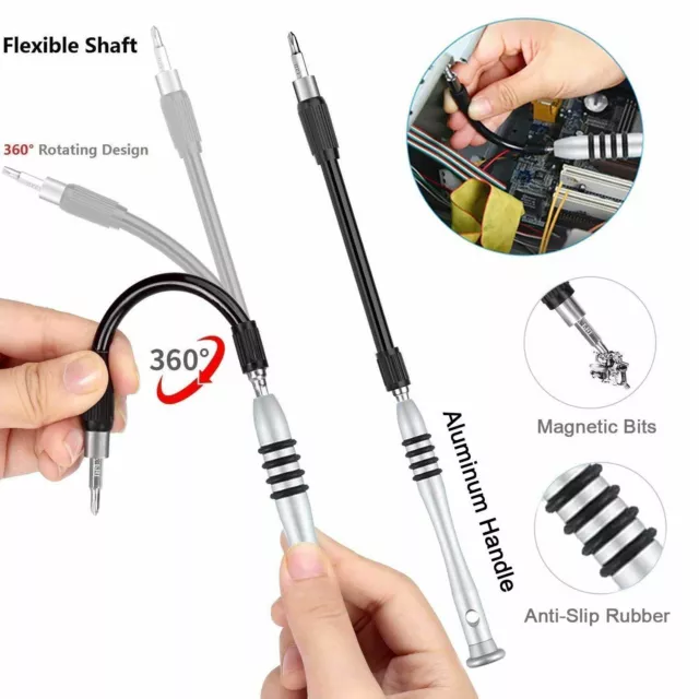 Screwdriver Set Tool Precision Repair Kit Phone Magnetic Laptop Watch 115 Pcs 3