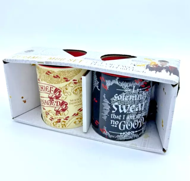 Harry Potter Wizarding World Ceramic Mug Set of 2 - 14 oz (414 mL) Each New