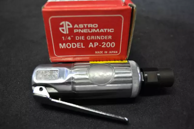 Mini Air Die Grinder with 1/4",6MM collet Made in Japan Brand New !!!