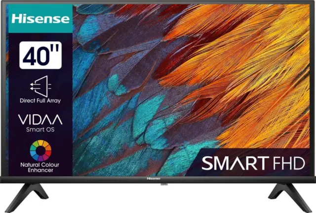 Hisense 40E41KT TV LED (100 cm/40 pollici, Full HD, Smart TV) - RB65N1M