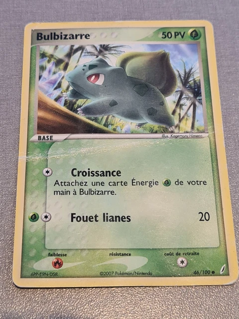 Bulbizarre 46/100 Ex Crystal Keepers French Pokemon Card