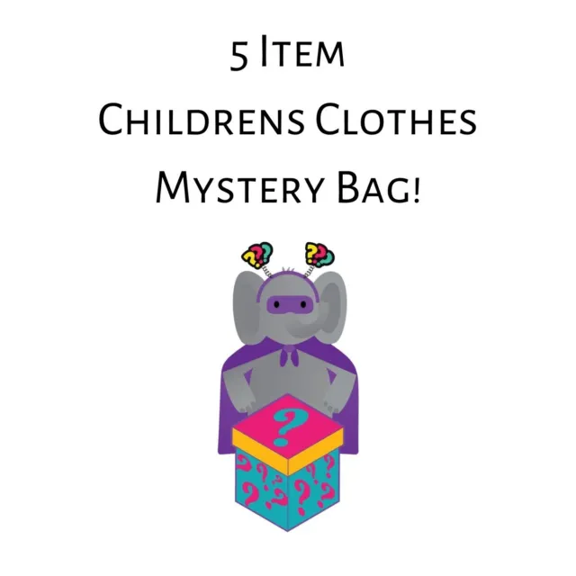 Baby Kids Clothes Bundle Girl Boy Toddler 0-24 Months 5 Piece Mystery Immaculate
