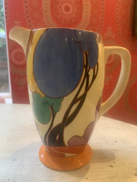 clarice cliff bizarre jug