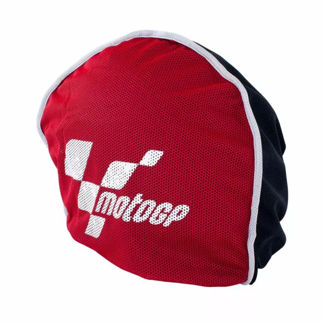 MotoGP Aero Motorcycle Helmet Bag Fleece Scooter Motorbike Red Black New