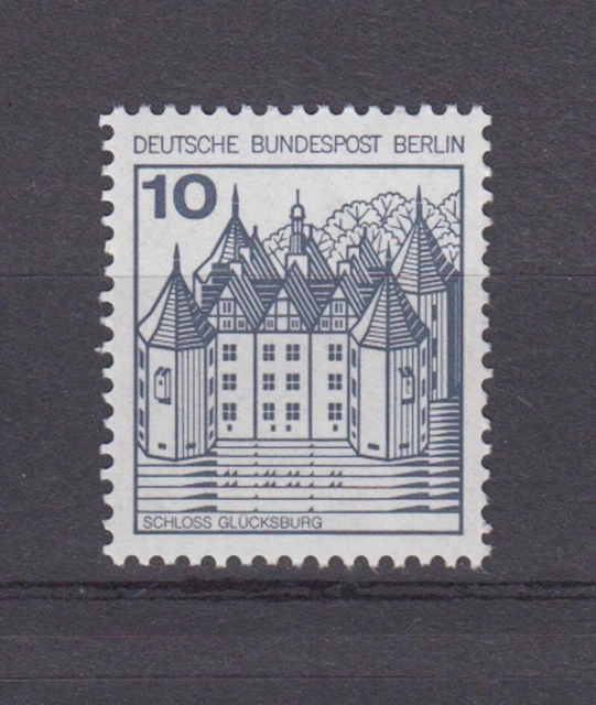 Berlin 532 II Letterset RM ohne Nummer Burgen + Schlösser 10 Pf postfrisch